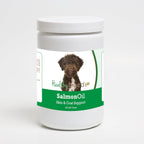 Healthy Breeds Aceite de Salmón para Perros Lagotti Romagnoli, 120 Chews