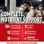 Force Factor Test X180 Multivitamínico para Hombres, 120 Comprimidos