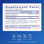 Pure Encapsulations Vitamina E con Tocoferoles Mixtos - 180 Cápsulas Blandas