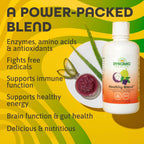 Dynamic Health Healthy Blend - Mezcla de Acai, Mangostán, Noni, Maqui y Aloe Vera - 946 ml (32 fl oz)