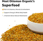 Polen de Abeja Orgánico 200g | Certificado USDA y UE | ottoman organic
