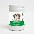 Healthy Breeds Golosinas blandas de aceite de salmón para Shih Tzu, 120 unidades
