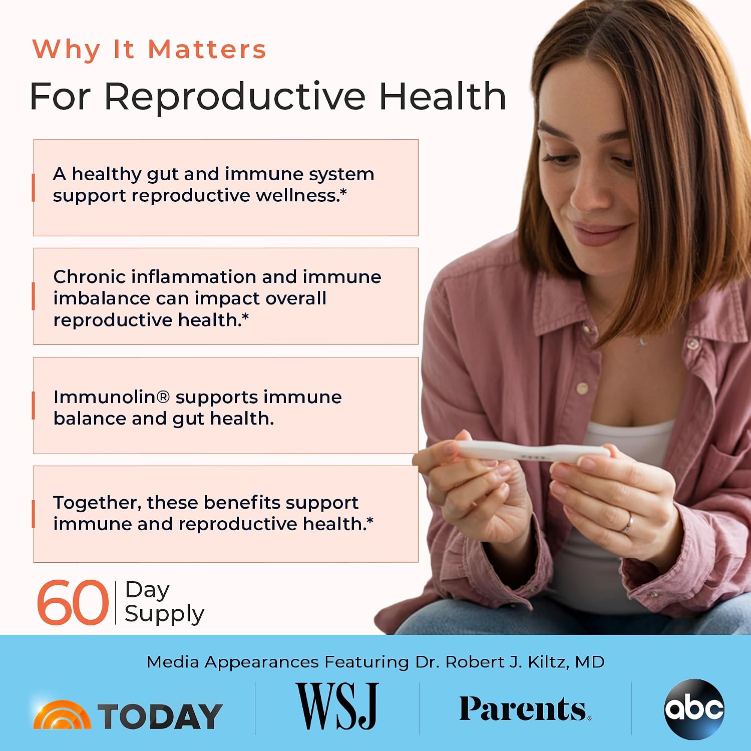 Molecular Fertility Immunoglobulin IgG - Suplemento de Inmunoglobulinas sin Lácteos para Hombres y Mujeres - 60 Dosis