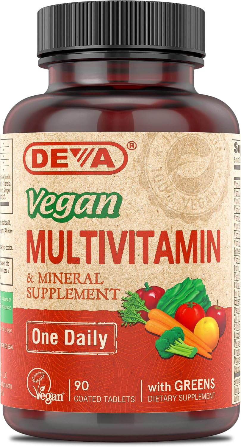 Deva Vegan Multivitamin & Mineral - 90 Coated Tablets