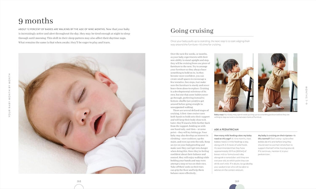Baby's First Year Month by Month: Detailed monthly advice on your baby's growth, care, and development during the first year