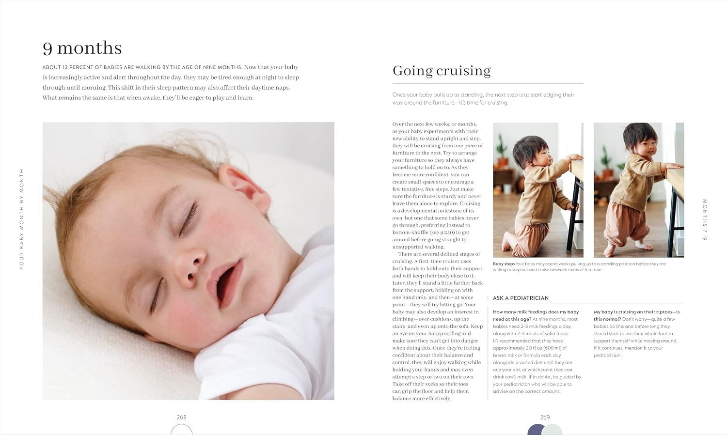 Baby's First Year Month by Month: Detailed monthly advice on your baby's growth, care, and development during the first year
