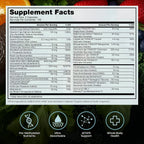 Pure Therapro Rx Multivitamínico Metilado sin Hierro para Hombres y Mujeres - 240 Cápsulas (4 Meses)