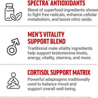Force Factor Test X180 Multivitamínico para Hombres, 120 Comprimidos