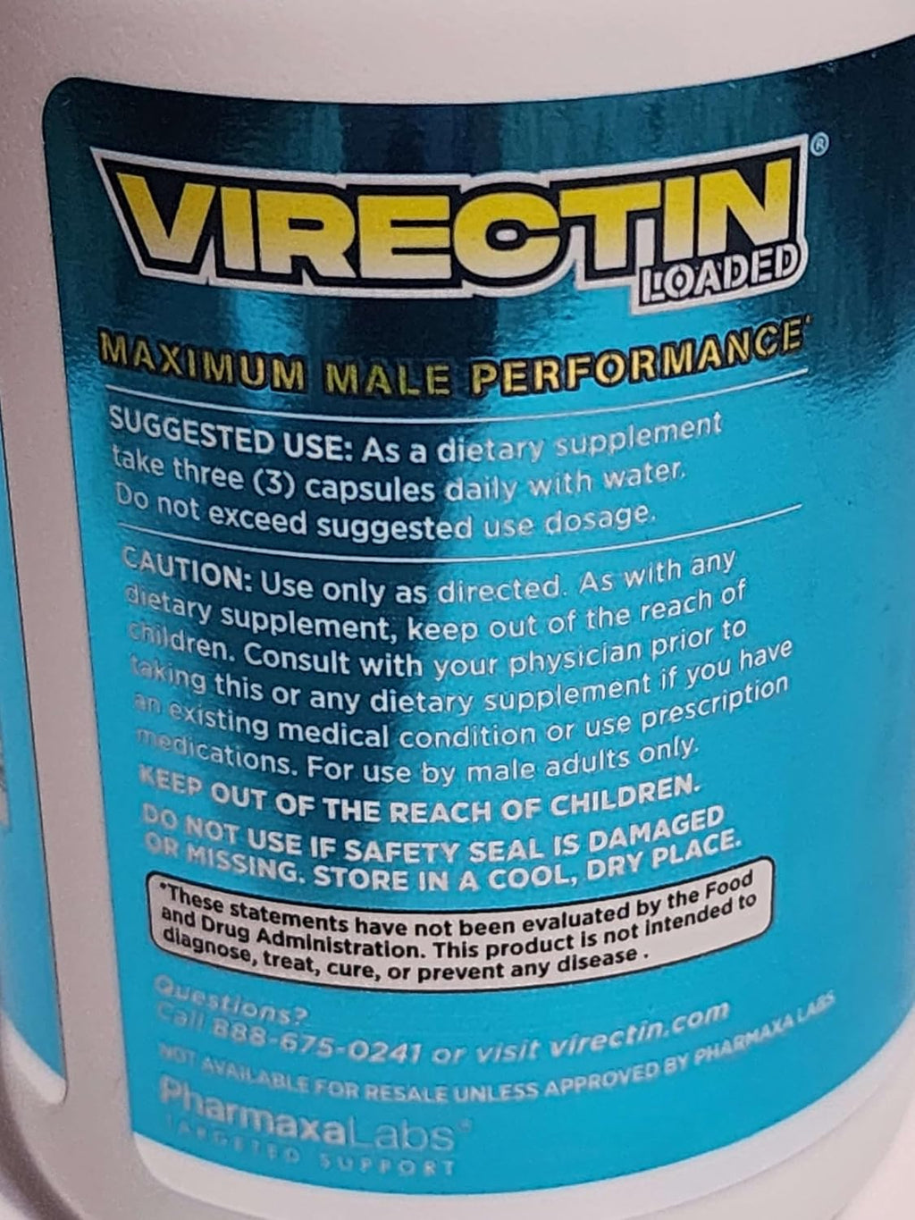 Virectin Loaded 90 Cápsulas