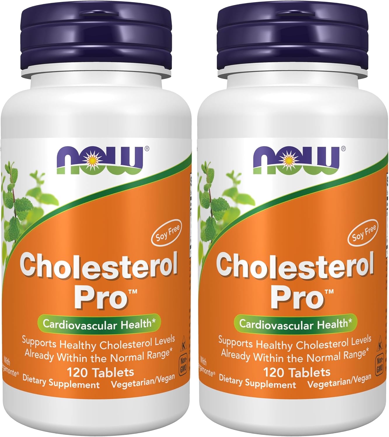 NOW Foods Cholesterol Pro™ con Bergamonte™ y Esteroles Vegetales, 120 Comprimidos
