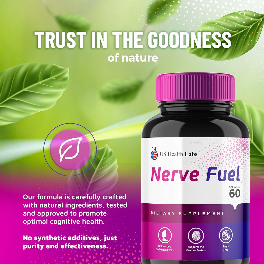 Nerve Fuel Cápsulas - Pack de 3 (180 Cápsulas)