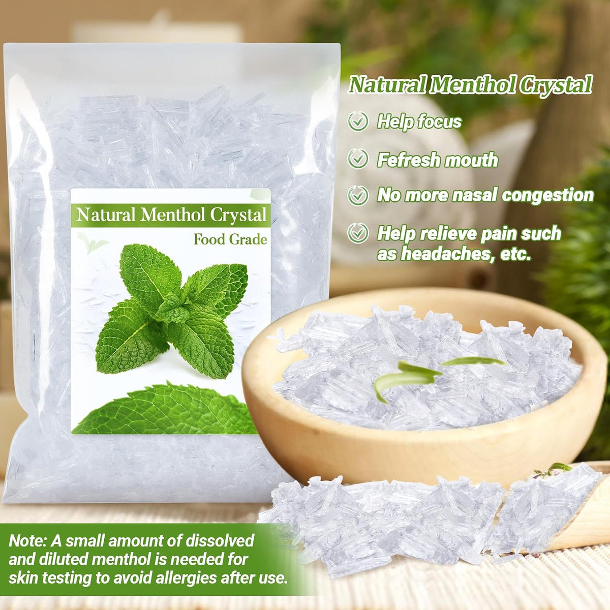 MAQIHAN 2oz Menthol Crystal Bulk - görsel 2