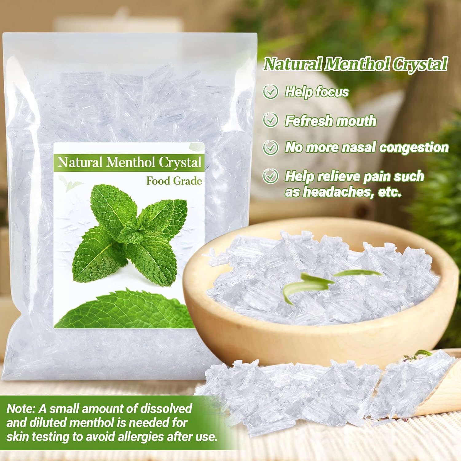 MAQIHAN 2oz Menthol Crystal Bulk