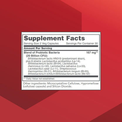 Protocol for Life Balance Bifido Digest - 20.000 millones de UFC - Apoyo GI - Sin lácteos, huevos ni OGM - 60 Cápsulas – Image 2