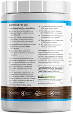Absorb Plus Isolate Protein - Suplemento proteico semielemental con vitaminas y minerales (1 kg, Chocolate sin endulzar)