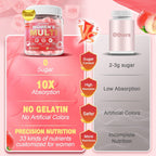 EnvyCure Gominolas Multivitamínicas para Mujeres - Con Metilados, Omega-3 y Probióticos (2 Paquetes)