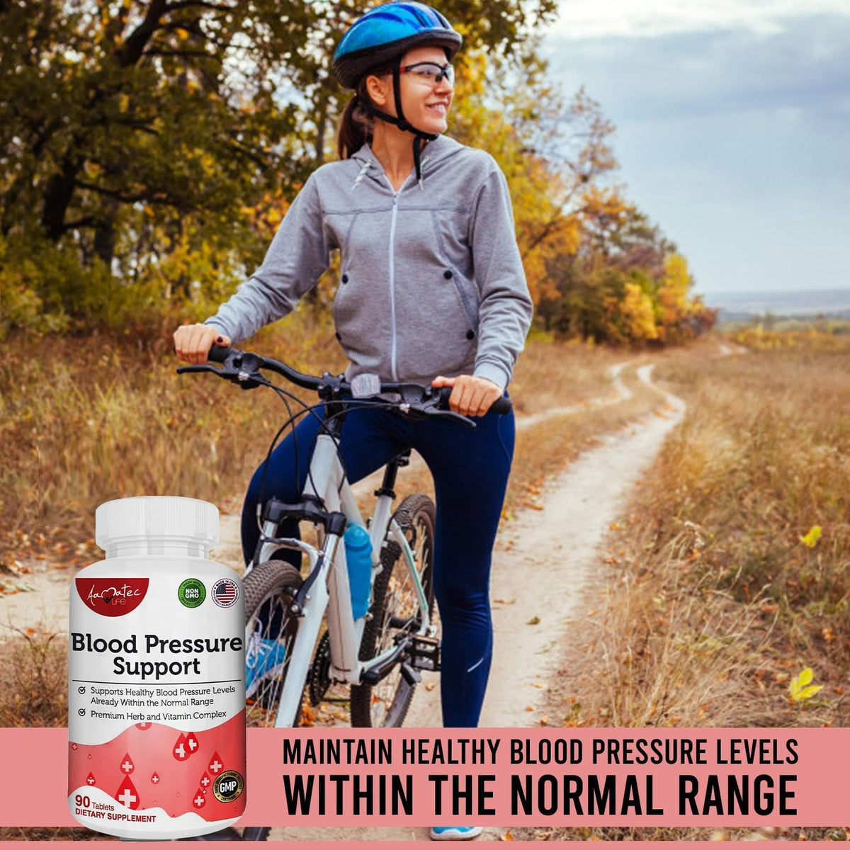 AAMATEC LIFE Suplemento para la Presión – Niacina (vitamina B3): contribuye al metabolismo energético normal y al – Image 2