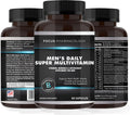 Focus Pharmacology Men's Daily Super Multi-Vitamin para Hombres - 60 Cápsulas