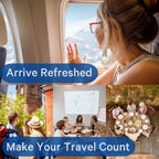 1Above Jet Lag Relief Tablets - Multivitamínico Efervescente Sabor Cítrico, 10 Comprimidos