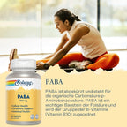 Solaray PABA 700 mg, 100 Cápsulas