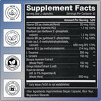 Complejo B Metilado 11-en-1: 680mcg L-Metilfolato (5-MTHF), Tiamina (B1), Riboflavina (B2), Piridoxal (B6), Metilcobalamina (B12) - Vitamina D3 + Nootrópicos - 1,100mg+ por ración - 60 Cápsulas