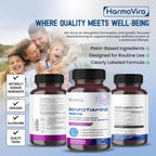 Benfotiamina (Vitamina B1 Liposoluble) con Ácido Alfa-Lipoico y Berberina – Fórmula Avanzada – 180 Cápsulas