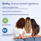 Routine Wellness Suplemento para el Crecimiento del Cabello con Biotina - 60 Cápsulas (30 Días)