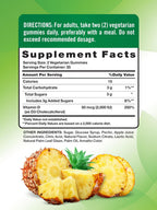 Nature's Truth Gominolas de Vitamina D3 | 2000 UI | 70 Gomitas | Sabor Piña | Vegetarianas, Sin Gluten y No GMO