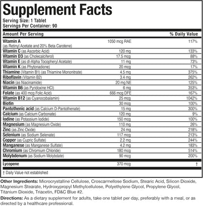 Bronson ONE Daily Multivitamínico para – Zinc y selenio para el sistema inmunitario. – Image 8