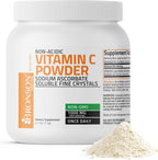 Bronson Vitamina C No Ácida en Polvo - Ascorbato de Sodio, 454g (1 libra)