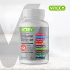Viteey 11 en 1 Apoyo Inmunológico con Vitaminas y Extractos Naturales - 60 Cápsulas