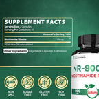 Satoomi NAD Supplement with Liposomal Nicotinamide Riboside - Cellular Energy & Vitality - 60 Capsules (30 Days)