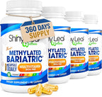 Shiny Leaf Multivitamínico Bariátrico Metilado Sin Hierro - 180 Cápsulas