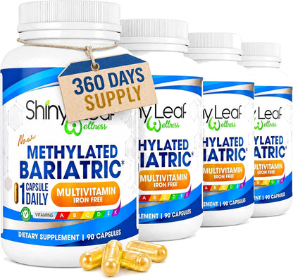 Shiny Leaf Multivitamínico Bariátrico – Vitamina C: Antioxidante que contribuye a la función inmunitaria y a la – Image 10