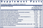 Life Extension Prenatal Advantage - Multivitamínico Prenatal con DHA, Colina y Ácido Fólico Bioactivo, 120 Cápsulas Blandas