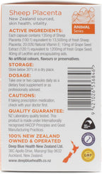 New Zealand Sheep Placenta with Grape Seed Extract and Vitamin E - 13500mg x 60 Softgels