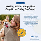 Pala-Tech Anti-Coprophagia Chewables for Dogs, 90 Count - Beef Liver Flavor