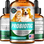 10 en 1 Vitaminas Líquidas para Perros y Gatos, 2 Fl Oz | Glucosamina y Multivitamínico