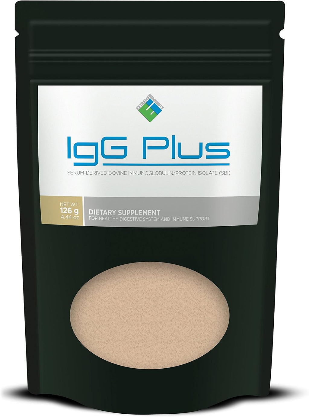Extreme Immunity Igg Plus: Aislado de Proteína de Inmunoglobulina Bovina Sérica (126g)