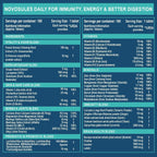 Multivitamínico con Probióticos para Hombres y Mujeres - 30 Comprimidos Vegetales
