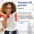 Patient One Vitamina K2 y D3 | 150 mcg K2 (MK-7) y 2000 UI D3 | 60 Cápsulas