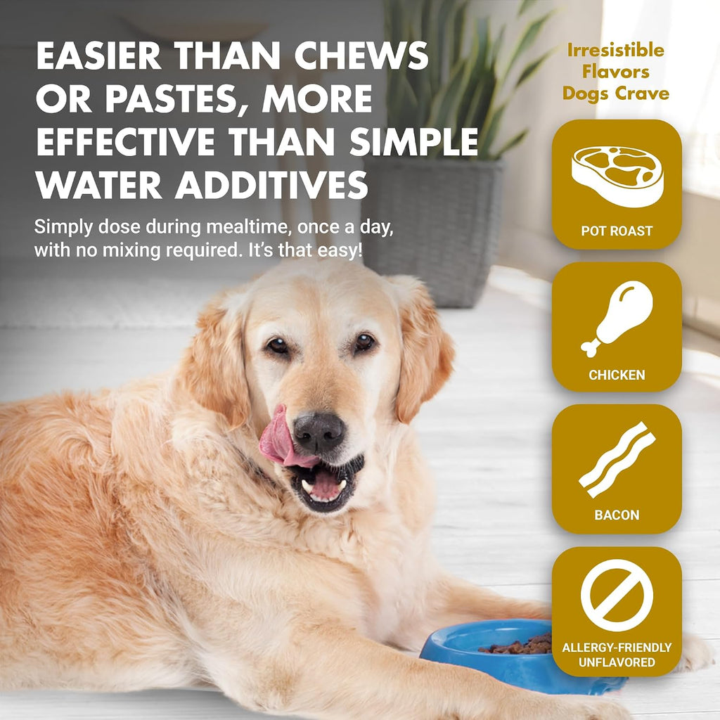 LIQUID-VET Fórmula Líquida para Perros con Arándano y D-Manosa - Apoyo Renal y Vesical