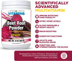 LifeSource Vitamins Polvo de Remolacha Orgánico - 284 g (10 oz)