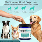Doggie Herbs Extracto de Cola de Pavo de Alta Potencia - 55% Betaglucanos - 100g