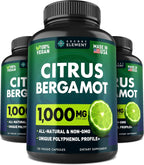 Citrus Bergamot Extract 1000mg - 120 Cápsulas Veganas
