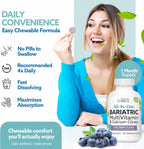 Bariatric Advantage Chewable All-in-One Multivitamin with Iron and Calcium Citrate, Very Berry Flavor (120 tablets)