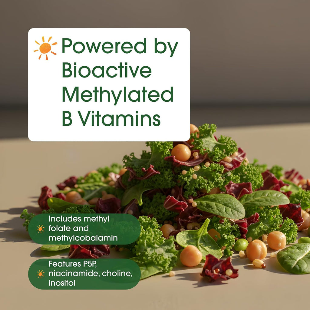 NatureBell Complejo B Metilado - 240 Cápsulas Vegetarianas - Fórmula 12 en 1 de Alta Biodisponibilidad - Apoyo Inmunológico y Energético* - No GMO y Sin Gluten