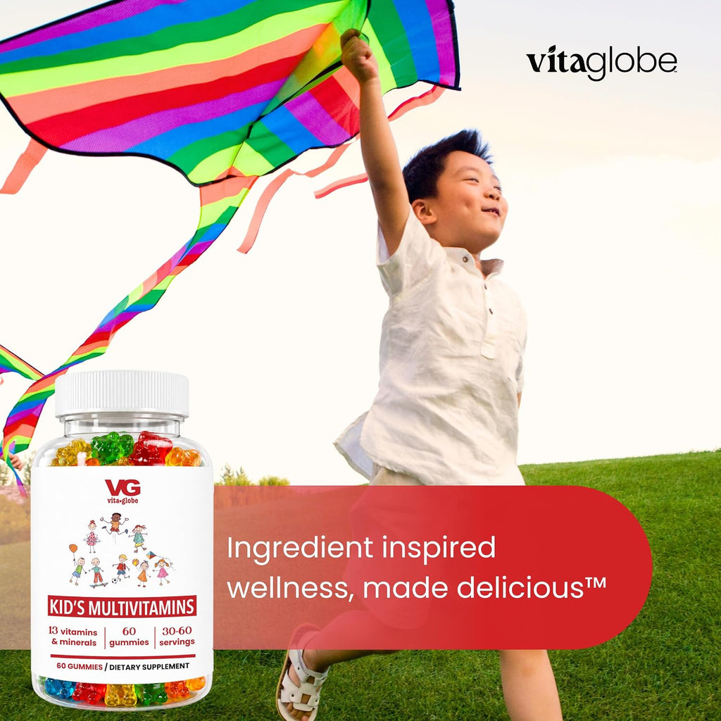 VITA Globe Multivitamínico Infantil Completo en Gominolas – 120 unidades (Pack de 2)