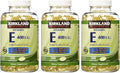 Kirkland Signature, Vitamin E 400 IU 500 Softgels fvKDn (Pack of 3)