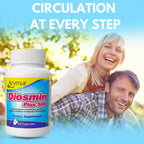 Arymar Diosmin 500mg con Complejo B - Fórmula Circulatoria para la Integridad de las Venas y el Flujo Sanguíneo Normal, 60 Cápsulas